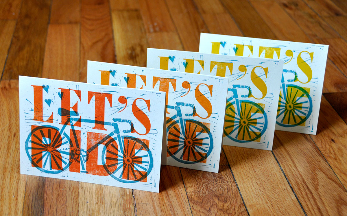Adobe Portfolio letterpress print wood type vandercook C&P vintage posters greeting cards postcards Coasters