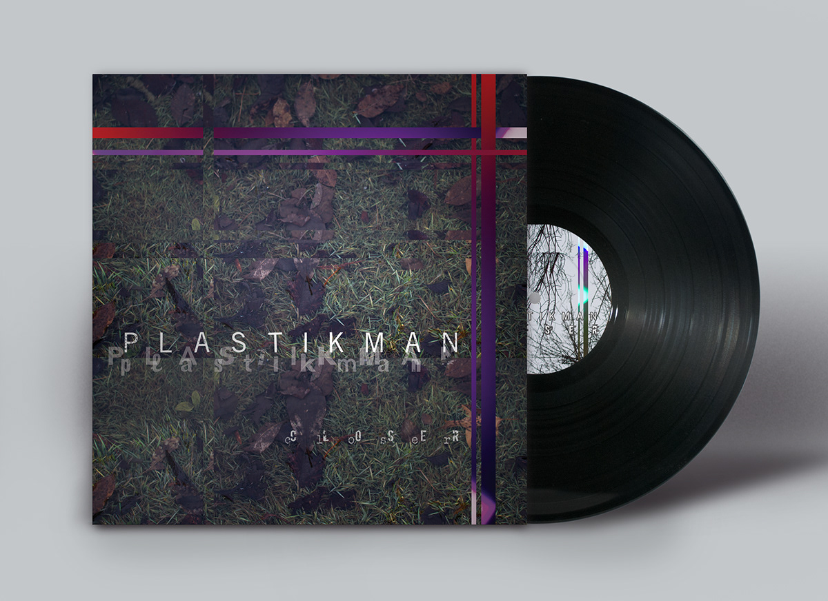 Album vinyl Plastikman electronic edm redesign bokeh DIY
