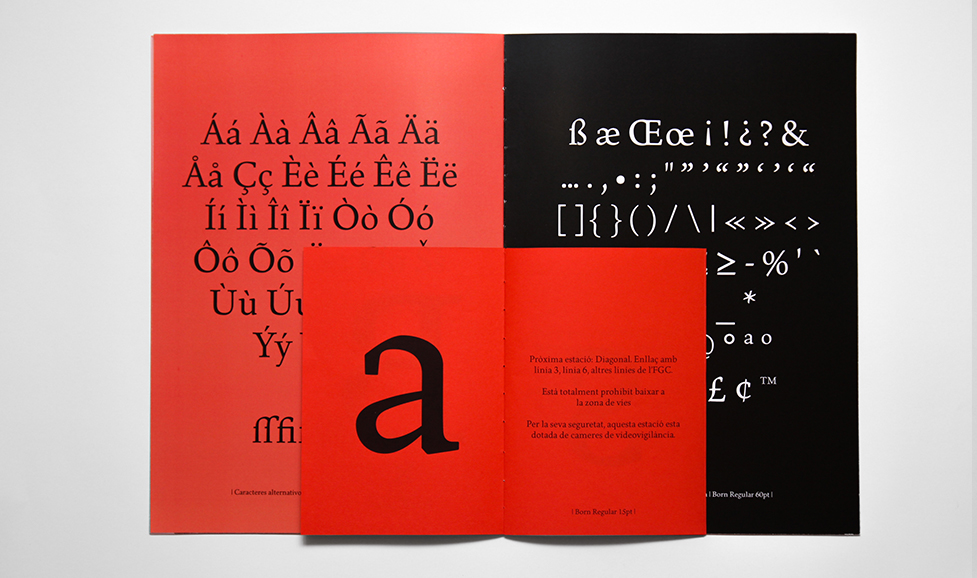 Born serif Typeface tipografia free humanistic fuente font type mediterranean tipo design barcelona logroño #TYPO16xAdobe