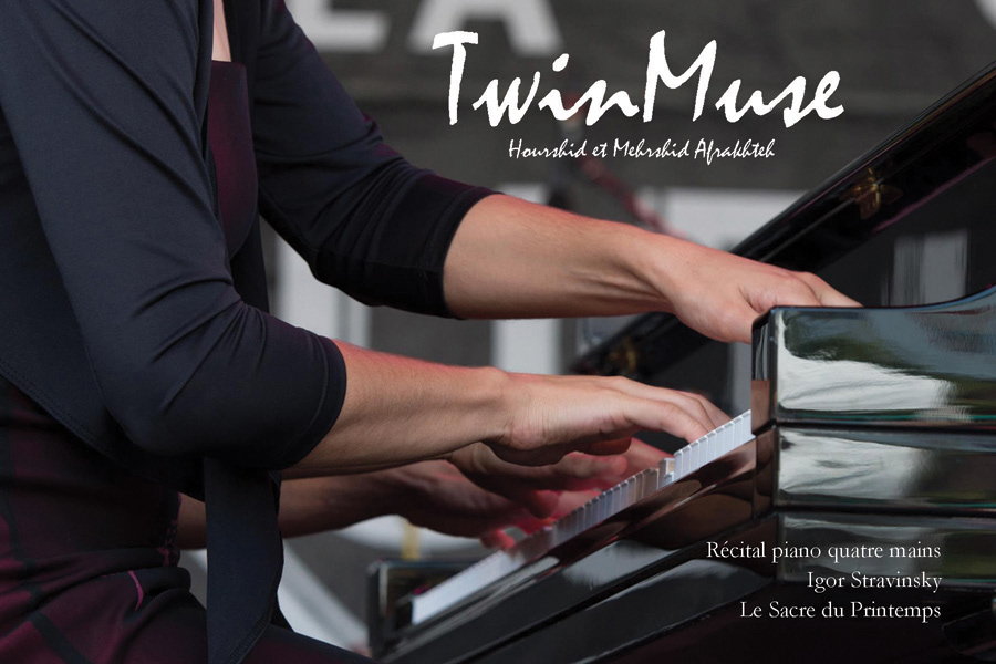 poster postcard musicians piano concert poster