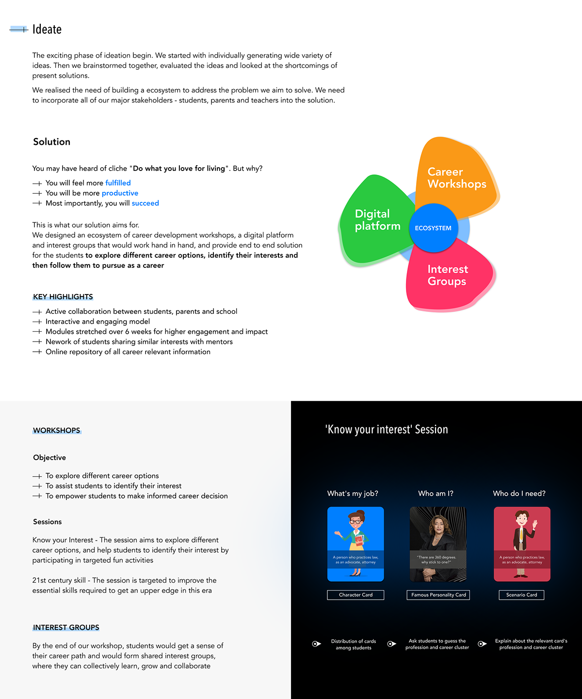 Education career Students India passion UI ux research