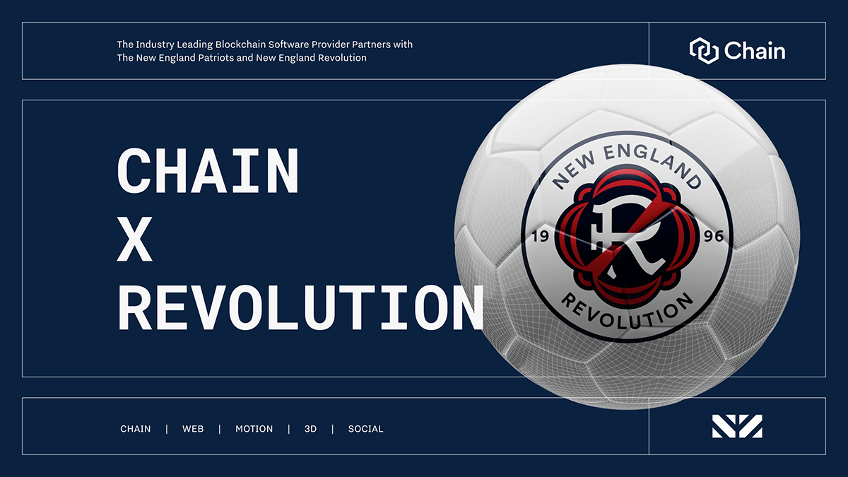 chain revolution mls soccer football Kraft branding  marketing   3D motion