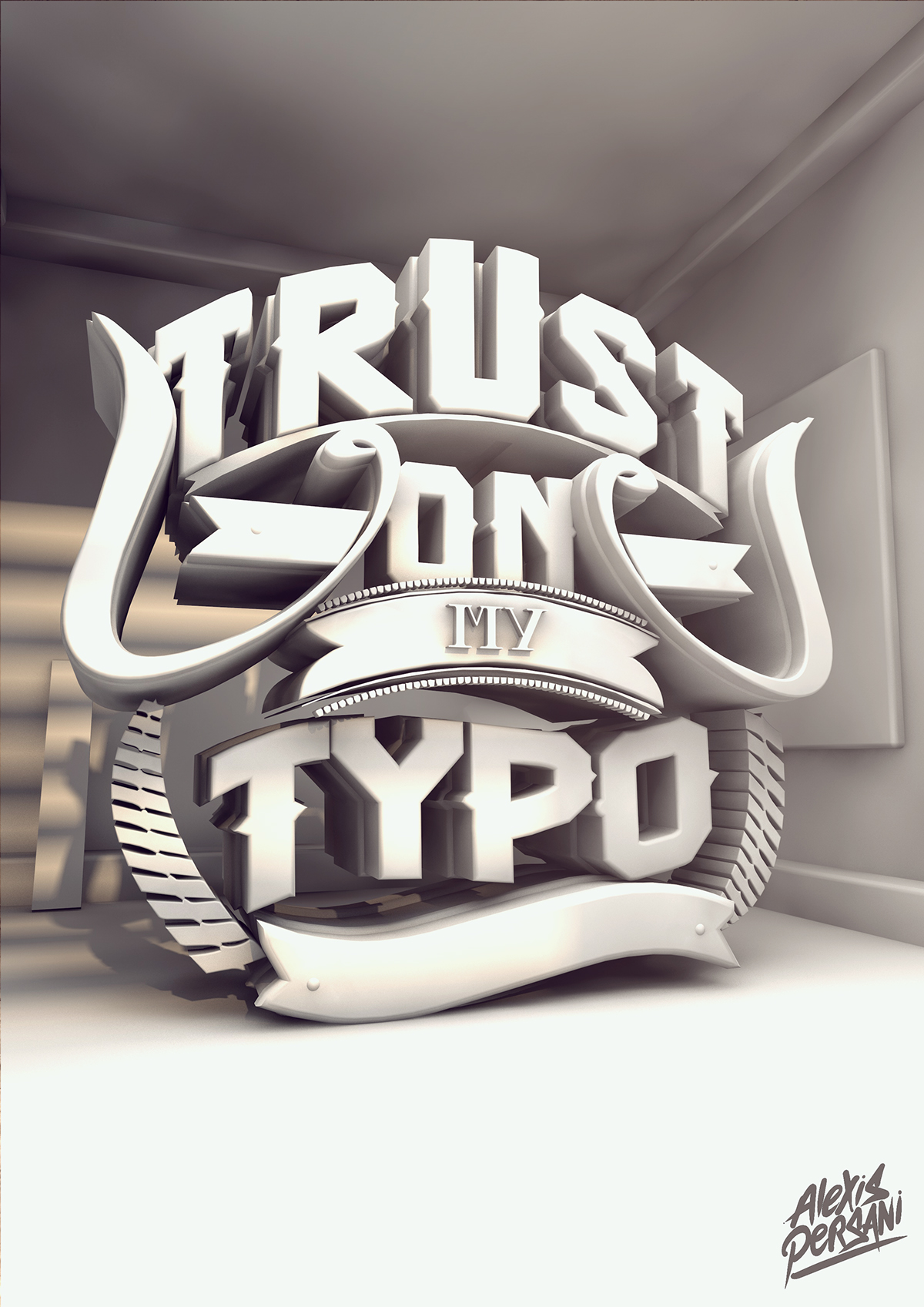trust on my typo Typographie