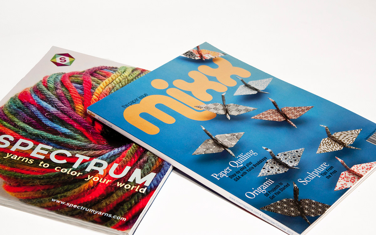 magazine  publication  DIY Layout publication design mixx craft publication DIY