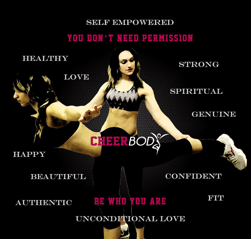 Health empowerment cheerbody poster FIT