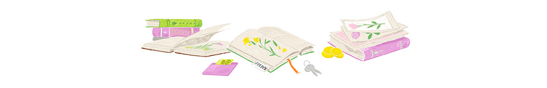 book illustration botanical illustration Character design  characters children illustration children's book digital illustration Flower Illustration kidlitart kids illustration