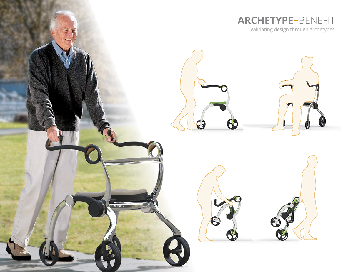 mobility Elderly obese Travel design metal aluminum walker wheelchair wheel chair