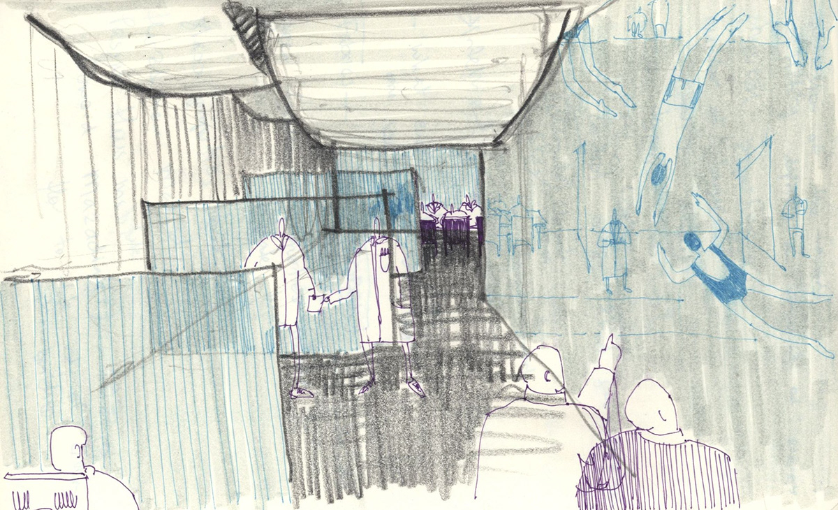 study sketches architecture sketches Concept drawings architecture studio