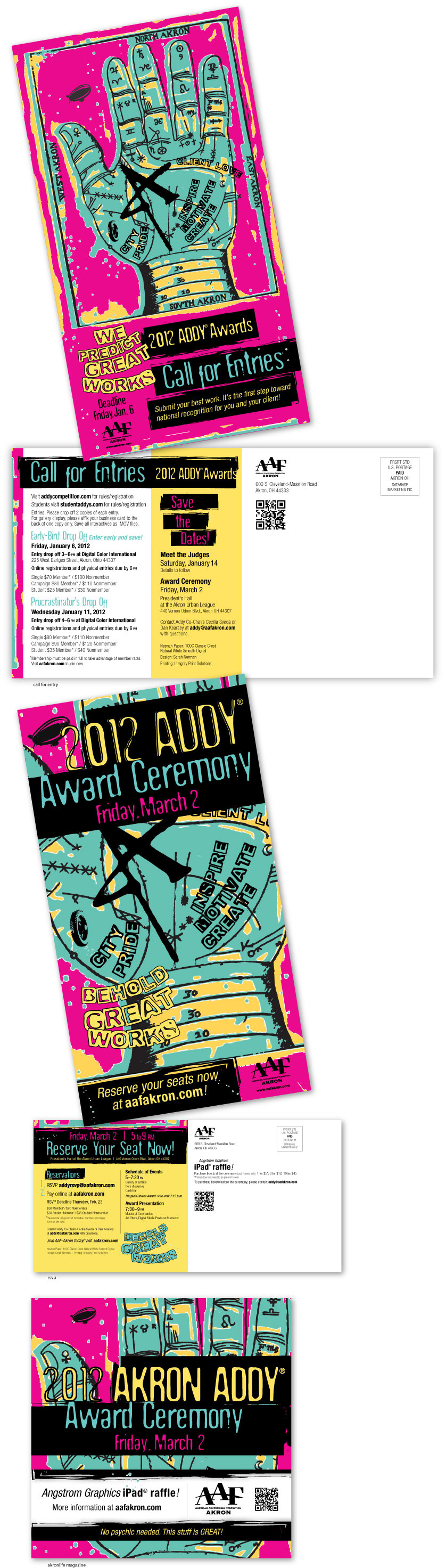 American Advertising Federation AAF AAF Akron addy awards