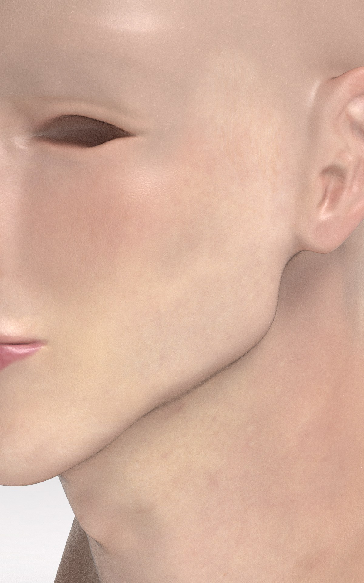 human face Centaur 3d modeling skinxyz
