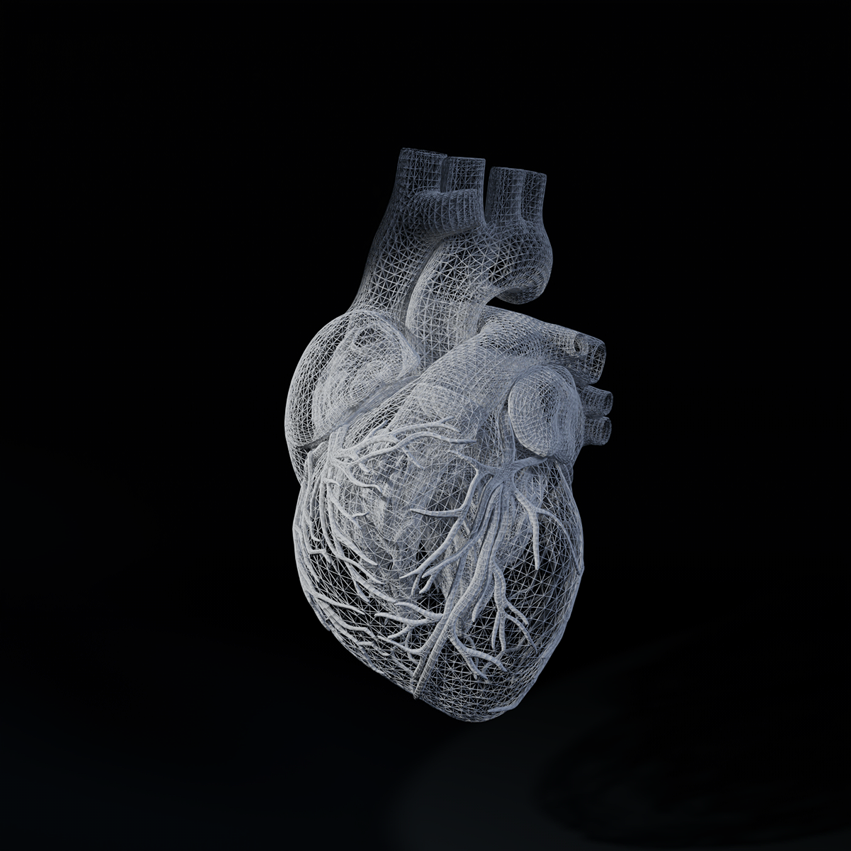 3D model blender euro2020 football heart italia Italy texturing