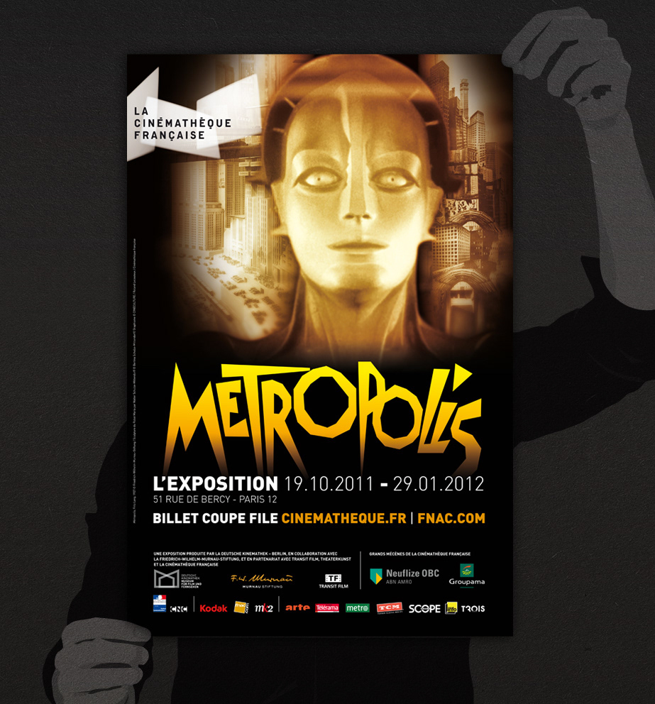 metropolis cinémathèque française Fritz Lang exposition