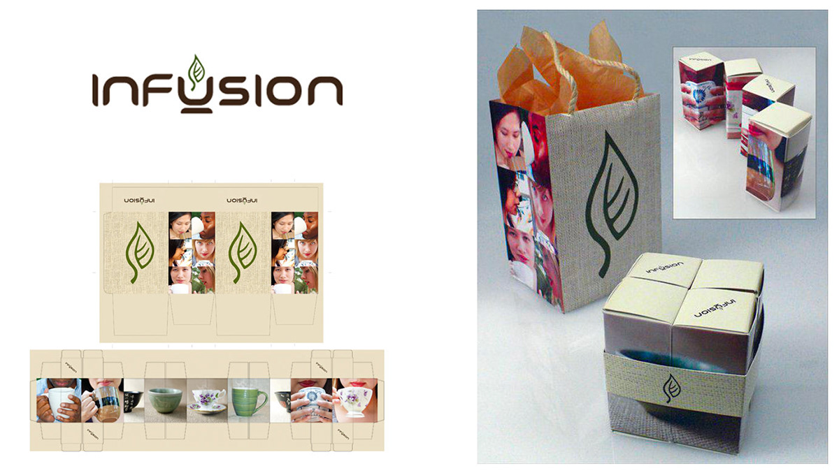 package design  design package Infusion Tea