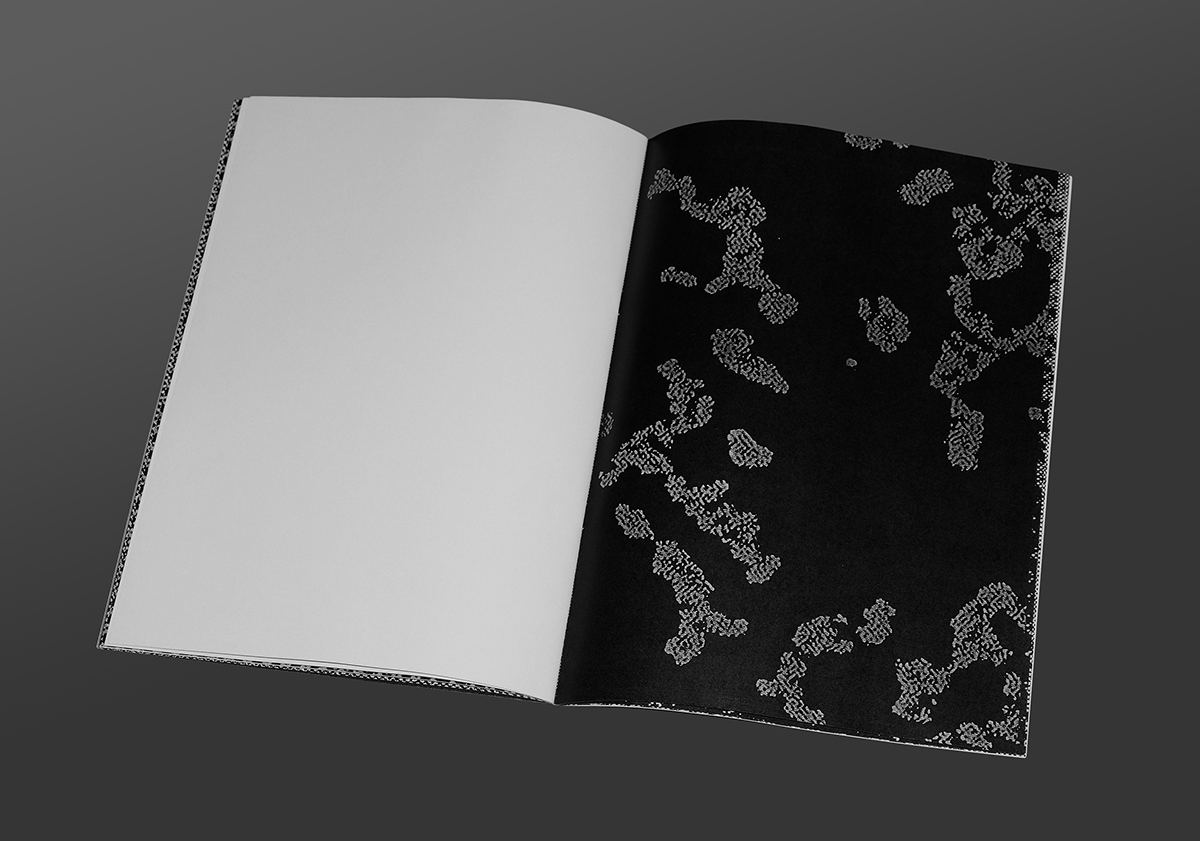 copy book photo artist book black and white minimal composition abstract