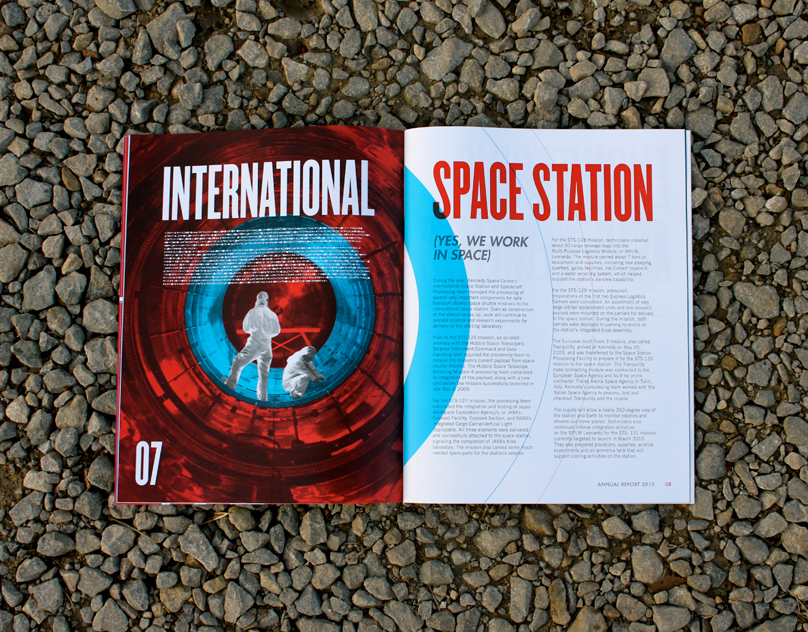 annual report ANNUAL report kennedy Space  center Kennedy Space Center stars techincal sci fi Sci Fi planet nasa