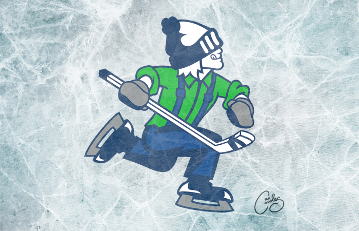 NHL hockey concept logo Sports logo youth hockey Mite Hockey