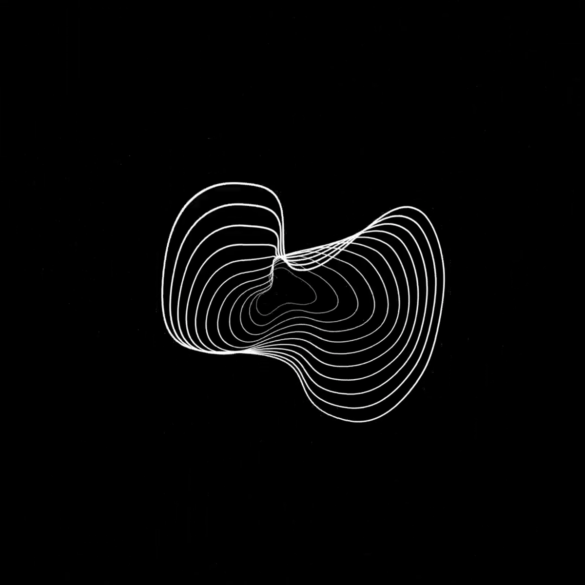 joren peters EJLN motion design graphic visual moire motion video black white pattern lines trippy psychedelic after effects