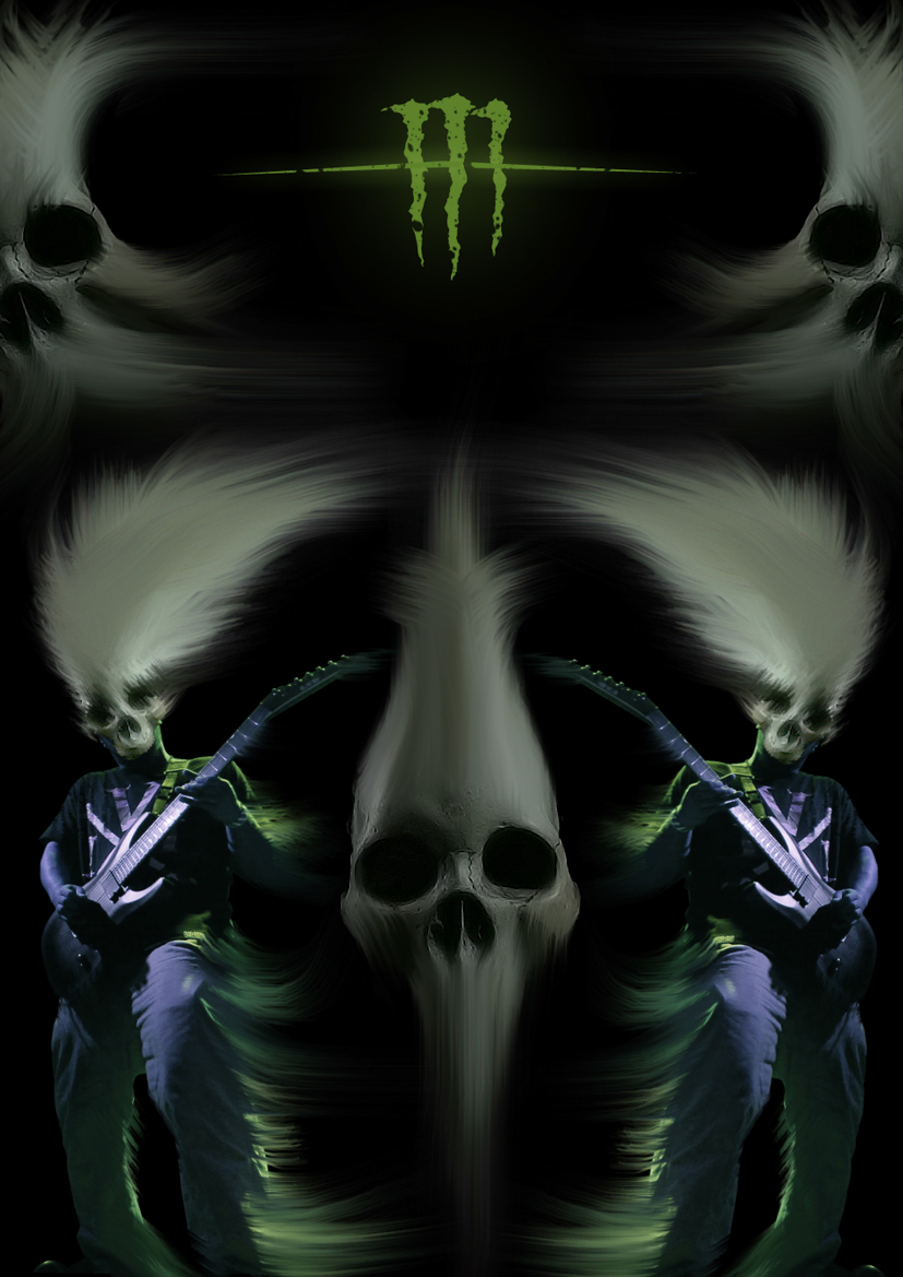 Photo Manipulation  Curbside Philippines monster energy