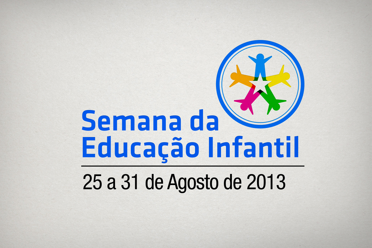 Education kids colorful star badge pro-bono Brazil green blue yellow logo educação