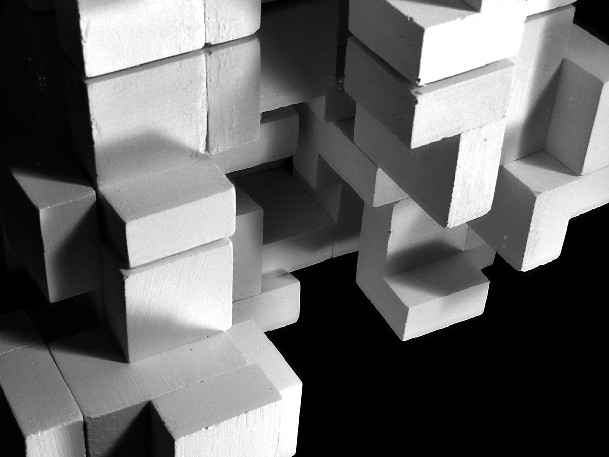 Mold Making tesselation plaster hydrocal sculpture