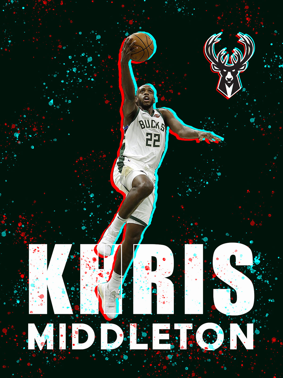 Khris Middleton Poster