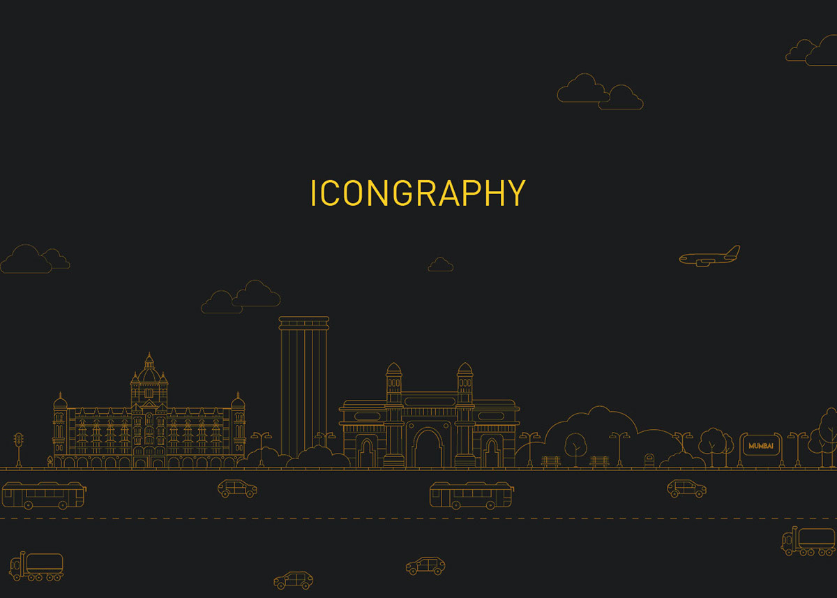 mumbai icon Icon icongraphy city icon icon animation visual design swapnil swapnil mohe