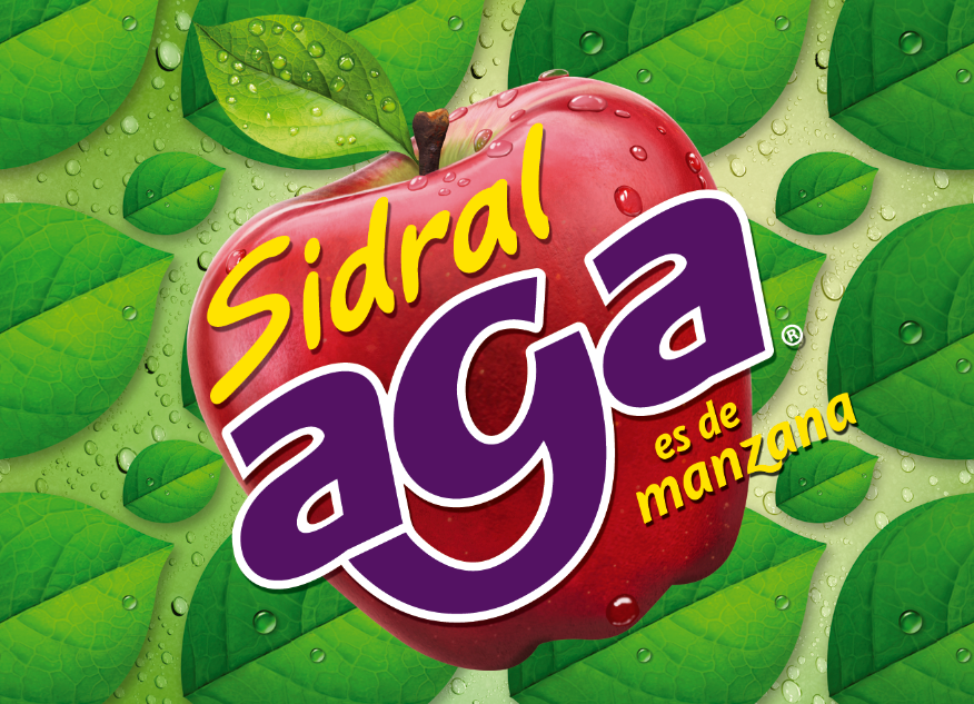 Sidral Aga refresco manzana envase producto