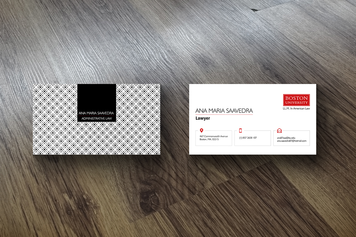 business card brand design graphic