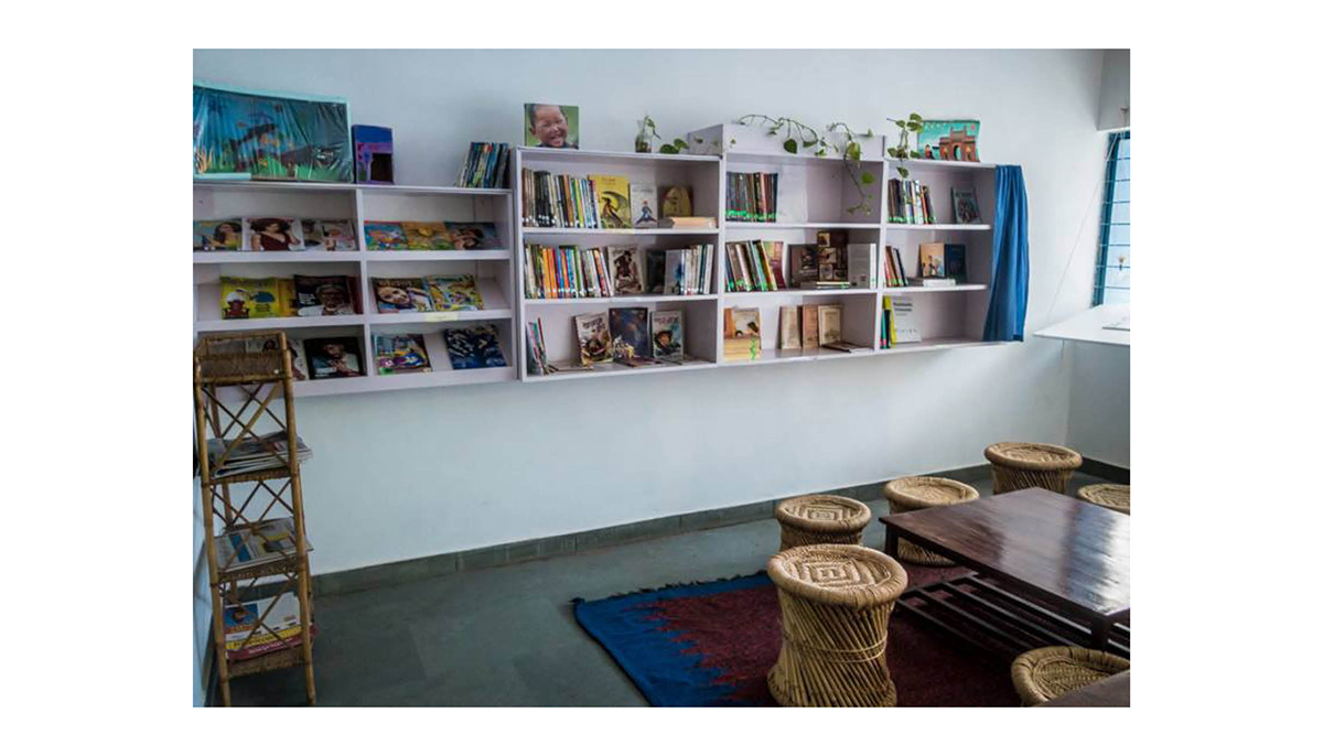 Sheikh Sarai reading space social architecture community space