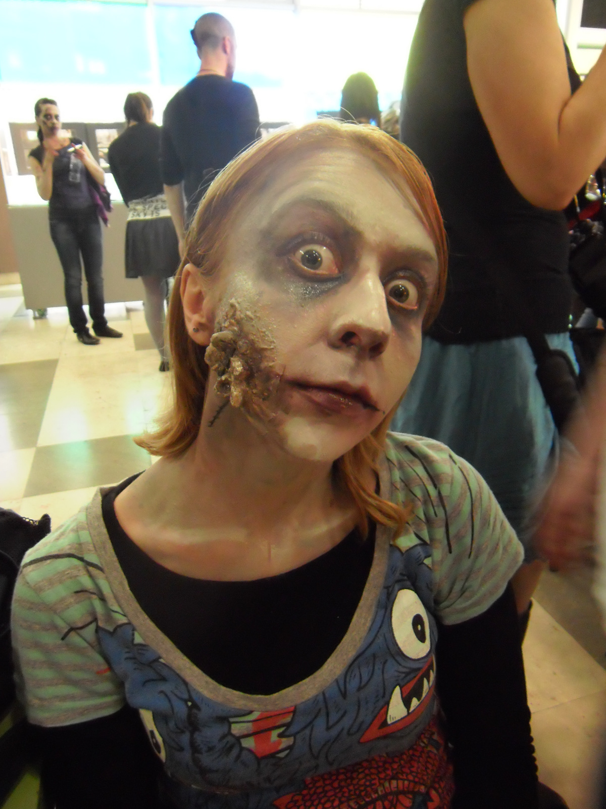 zombie walk horror make up zombies