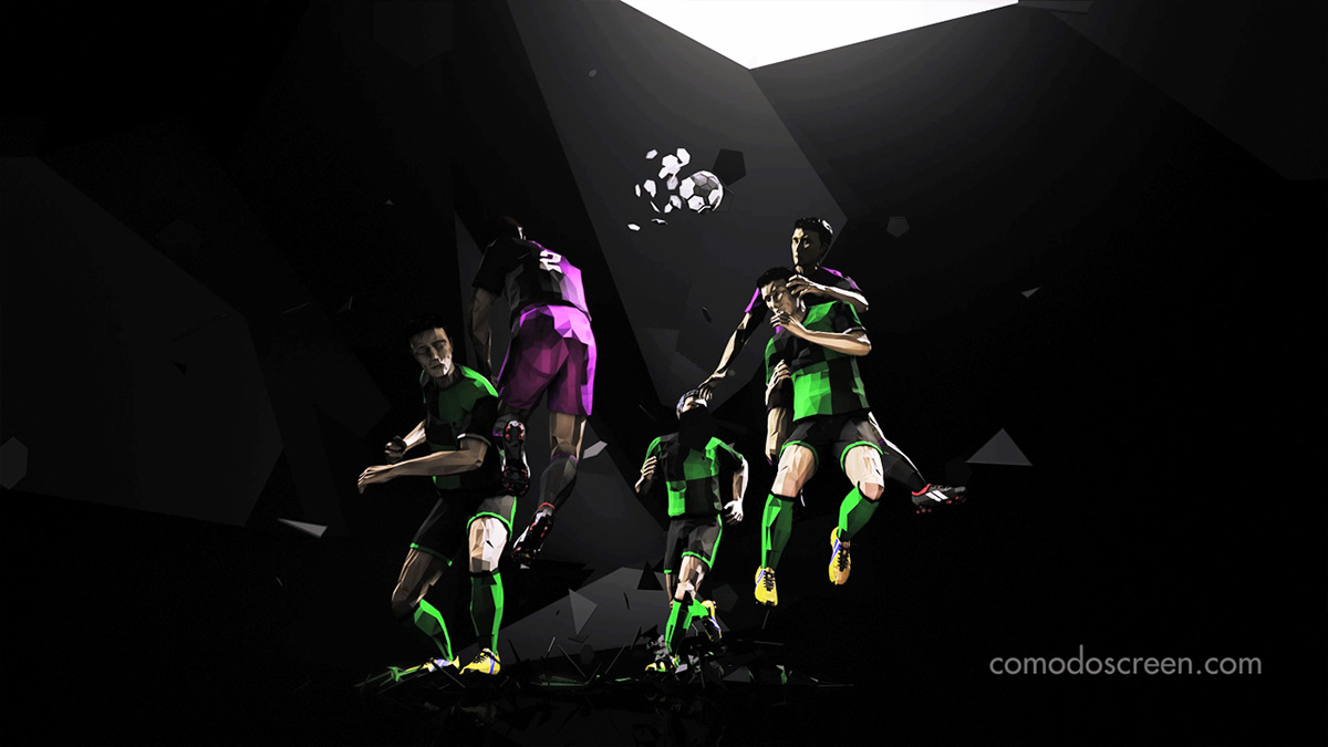 CANAL PLUS Canal+ Futbol football opener 3D 2D compositing spain el dia del sports