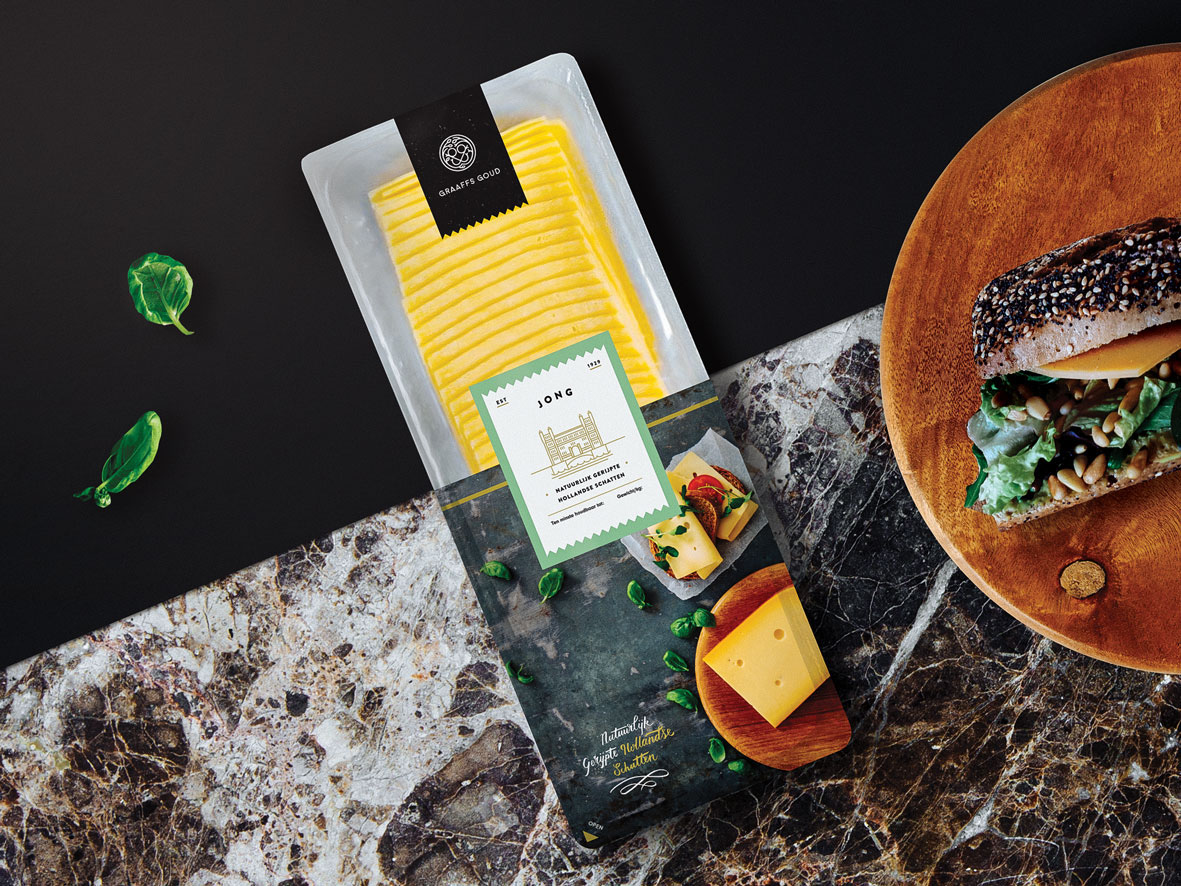 visual identity Cheese rebranding luxury Dairy Food  specialty dutch