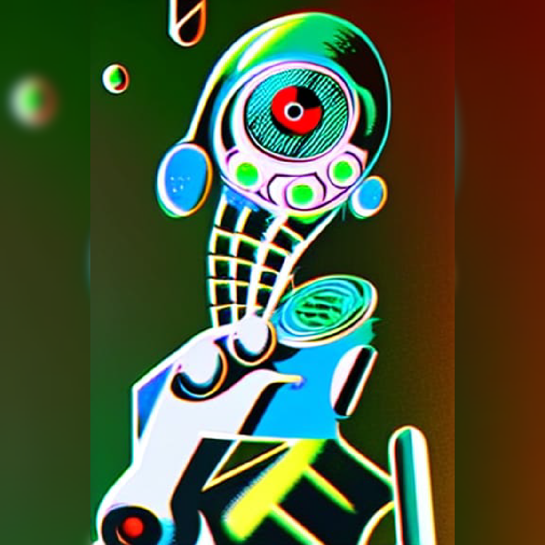 android artdeco bubblegum fantasy lovedeathandrobots popart robot sifi syfy zimablue