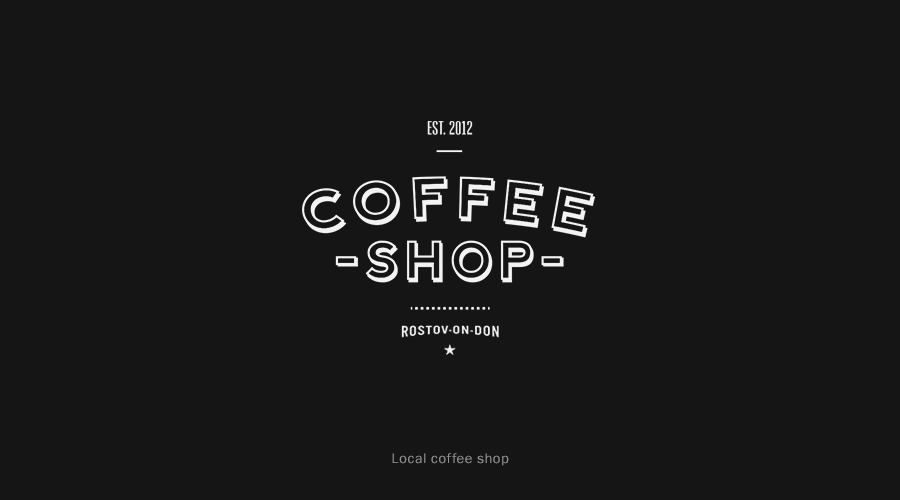 logo Logo Pack identity lettering monogram clothes Food  bar Startup store shop Flowers studio Coffee cafe