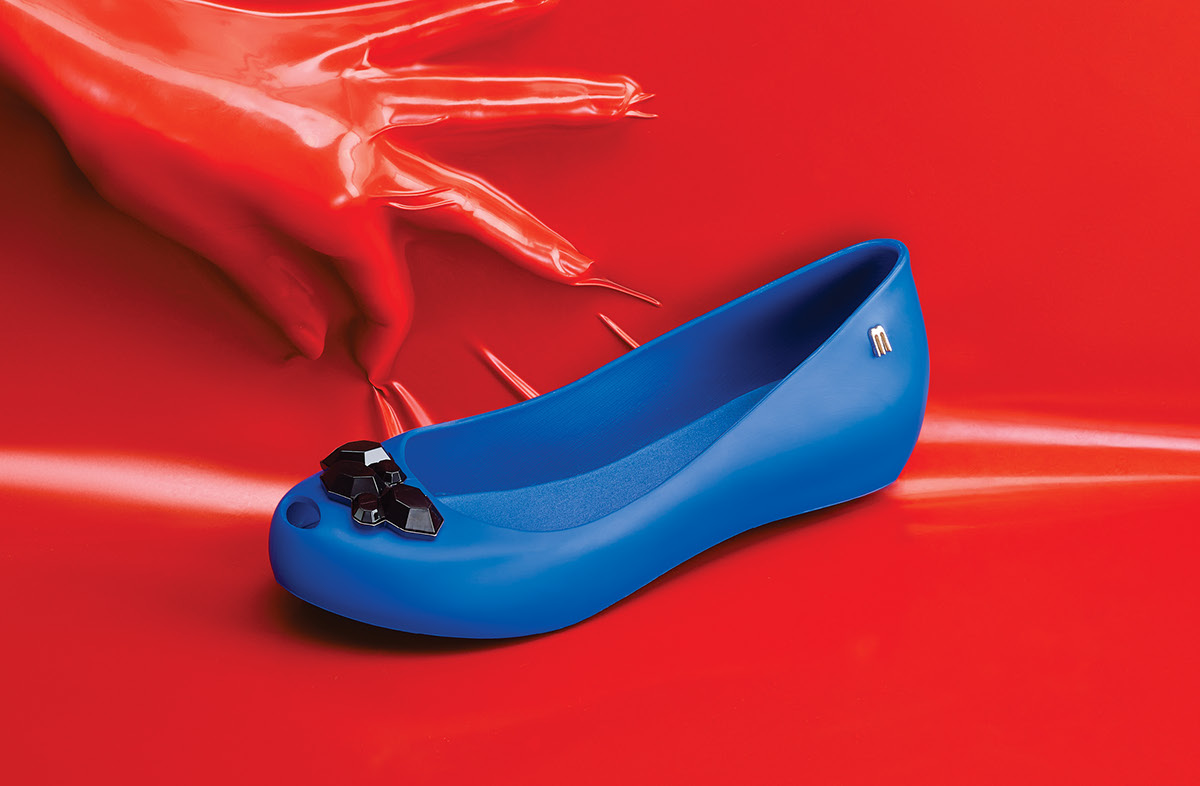 Fashion  melissa shoes art direction  colorful Aline Weber