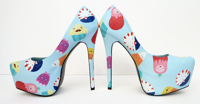 Adventure Time footwear design footwear shoe design stilettos kawaii