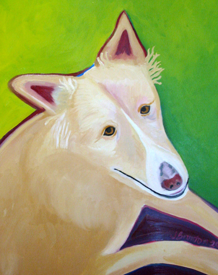 dogs dog portrait Cat cat portrait Oil Painting oil masonite