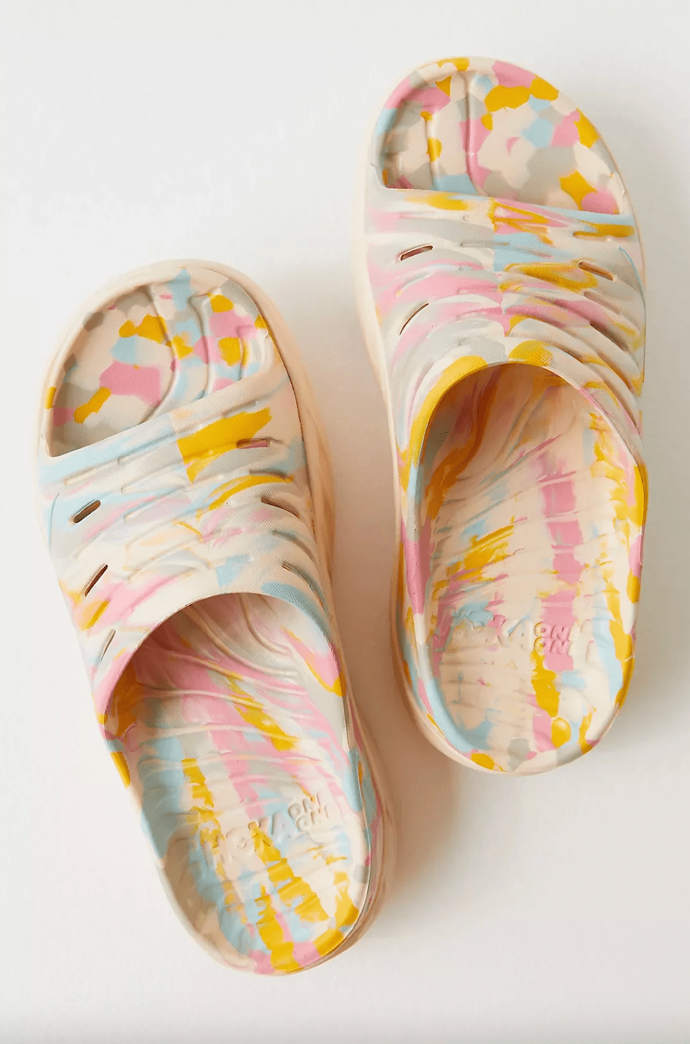 Collaboration color designer Fashion  footwear graphics running Sandals shoes slides