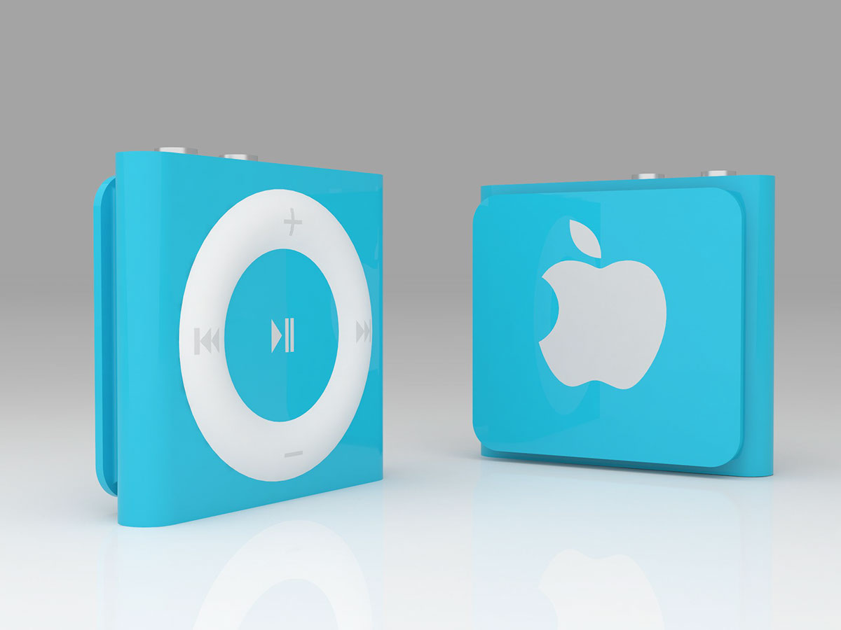 ipod apple modeling Render 3D