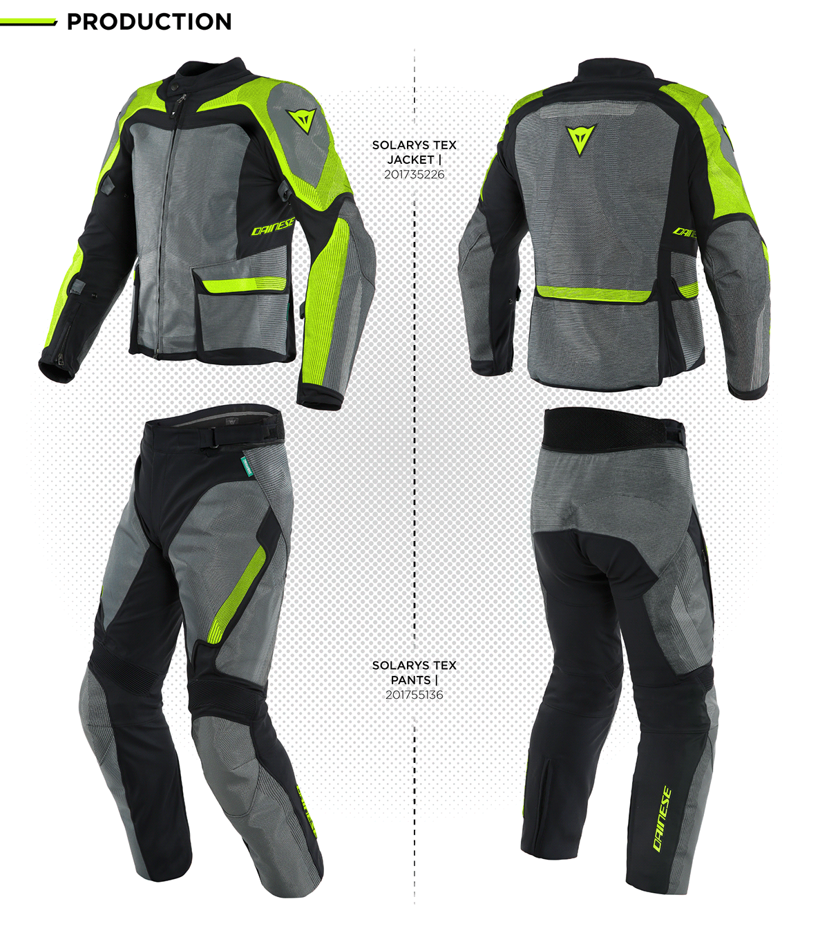 apparel motorcycle product design  product textile design  development technical ILLUSTRATION  dainese protective
