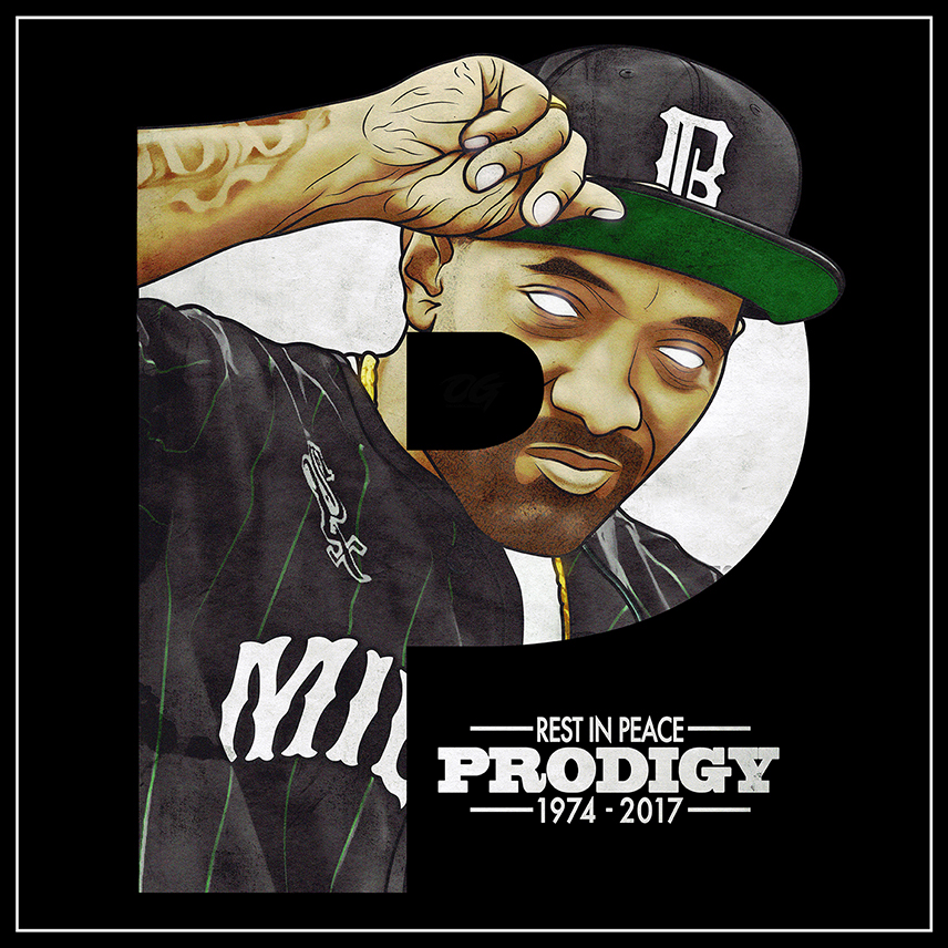 prodigy Mobb Deep shook ones HNIC infamous mobb hip hop rap orlando graphics P forever