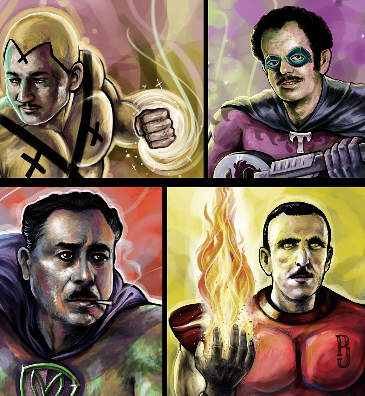 rebetiko super Hero heroes Rembetiko Paris ksintarianos bouzouki powers power comic comics xintarianos Chios