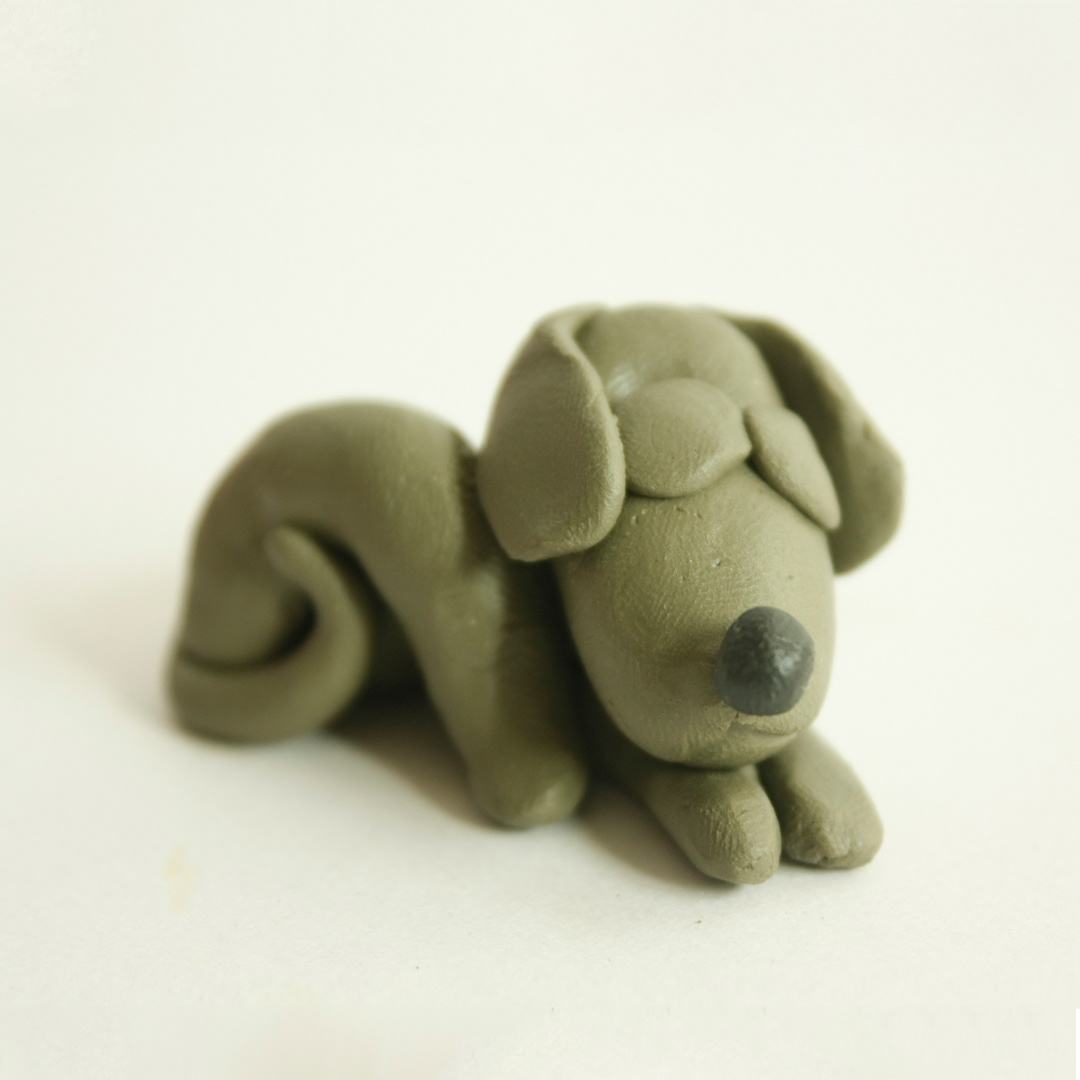 clay elephant dogs ILLUSTRATION 