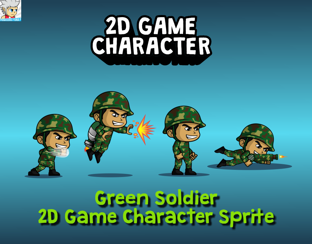 army soldier shoot police Military game free download Character Sprite