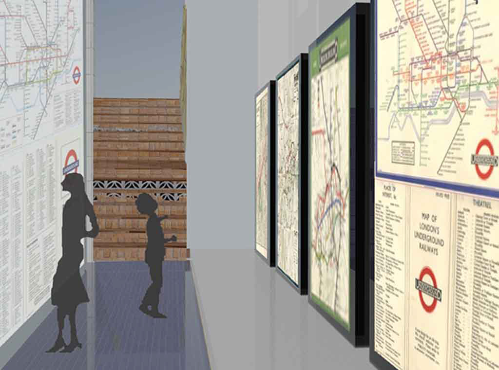 exhibit london tube map museum