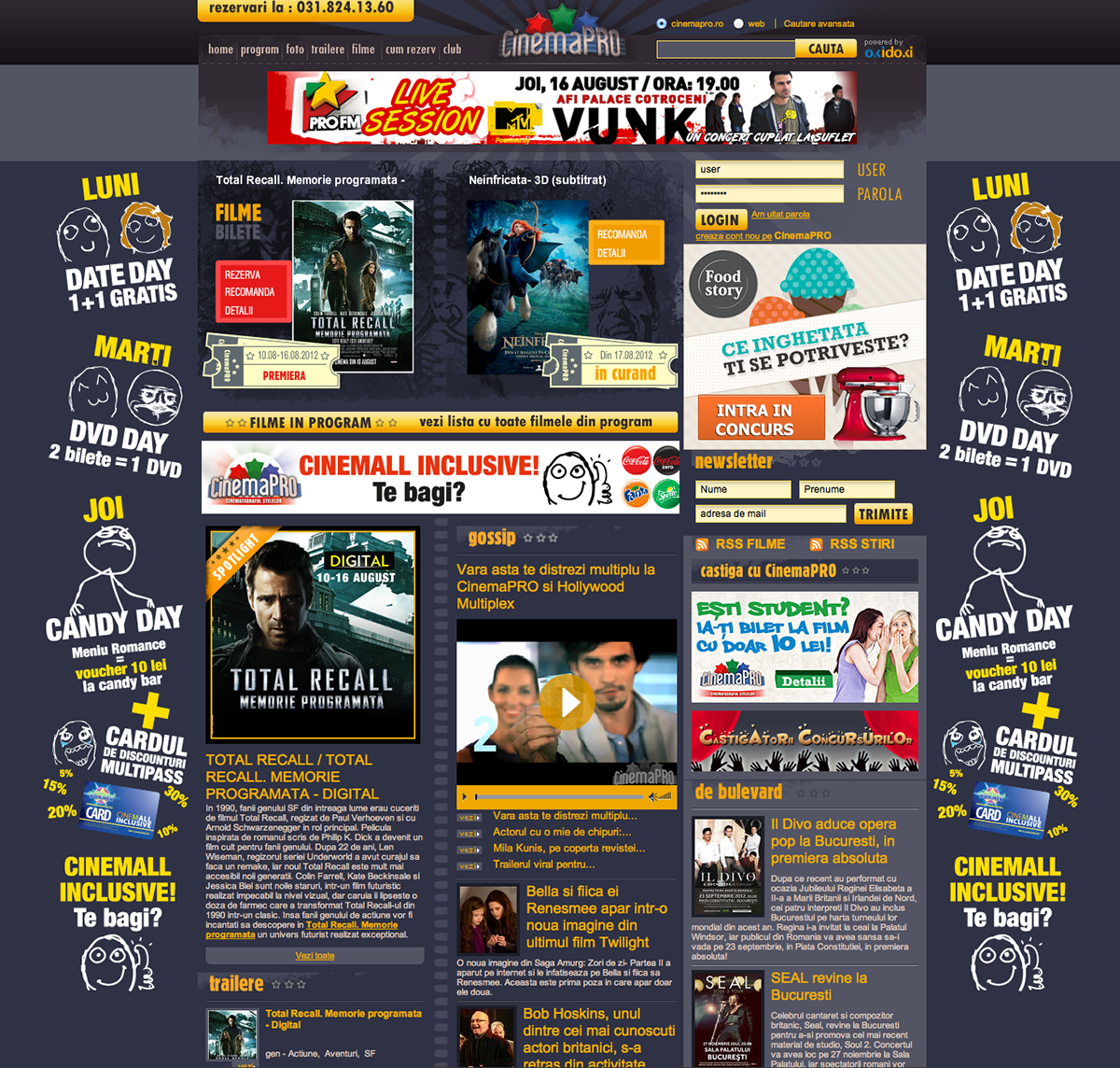 Cinema Integrated Campaign visual design 9gag sales Retail