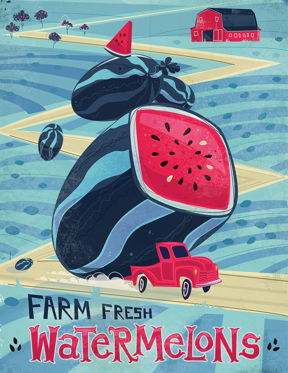 watermelon Truck Fruit farm