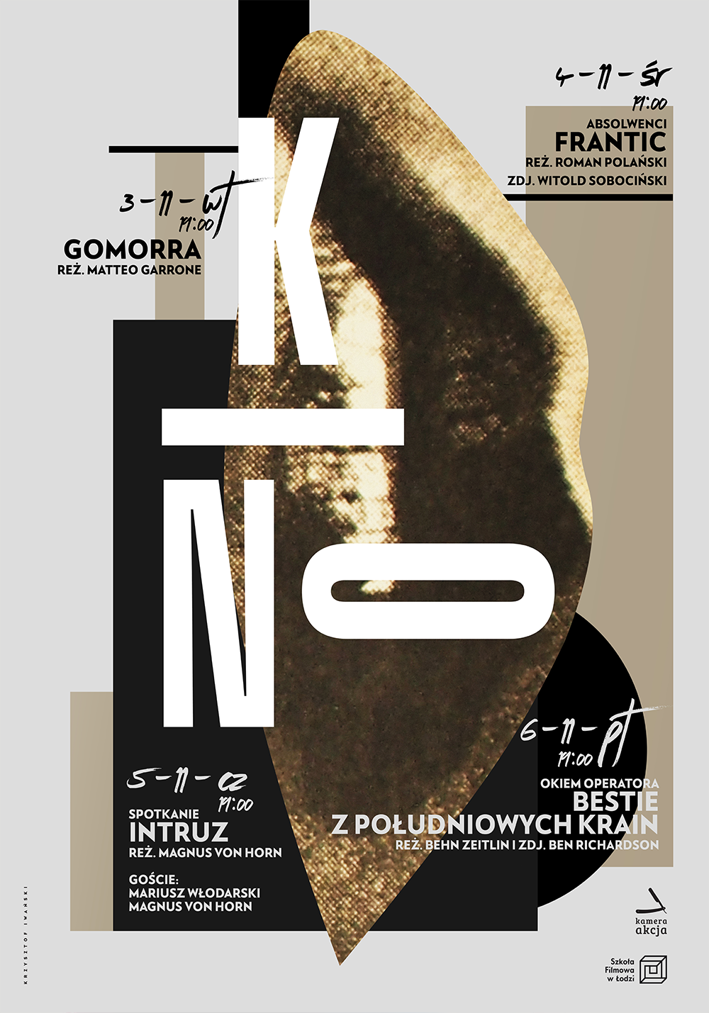 poster poster art etsy iwanski screenprint lodz poland follow paper modern art gold 2015 black gray red