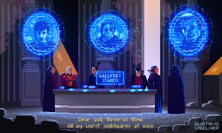 Pixel Art Series from your favorite TV Shows