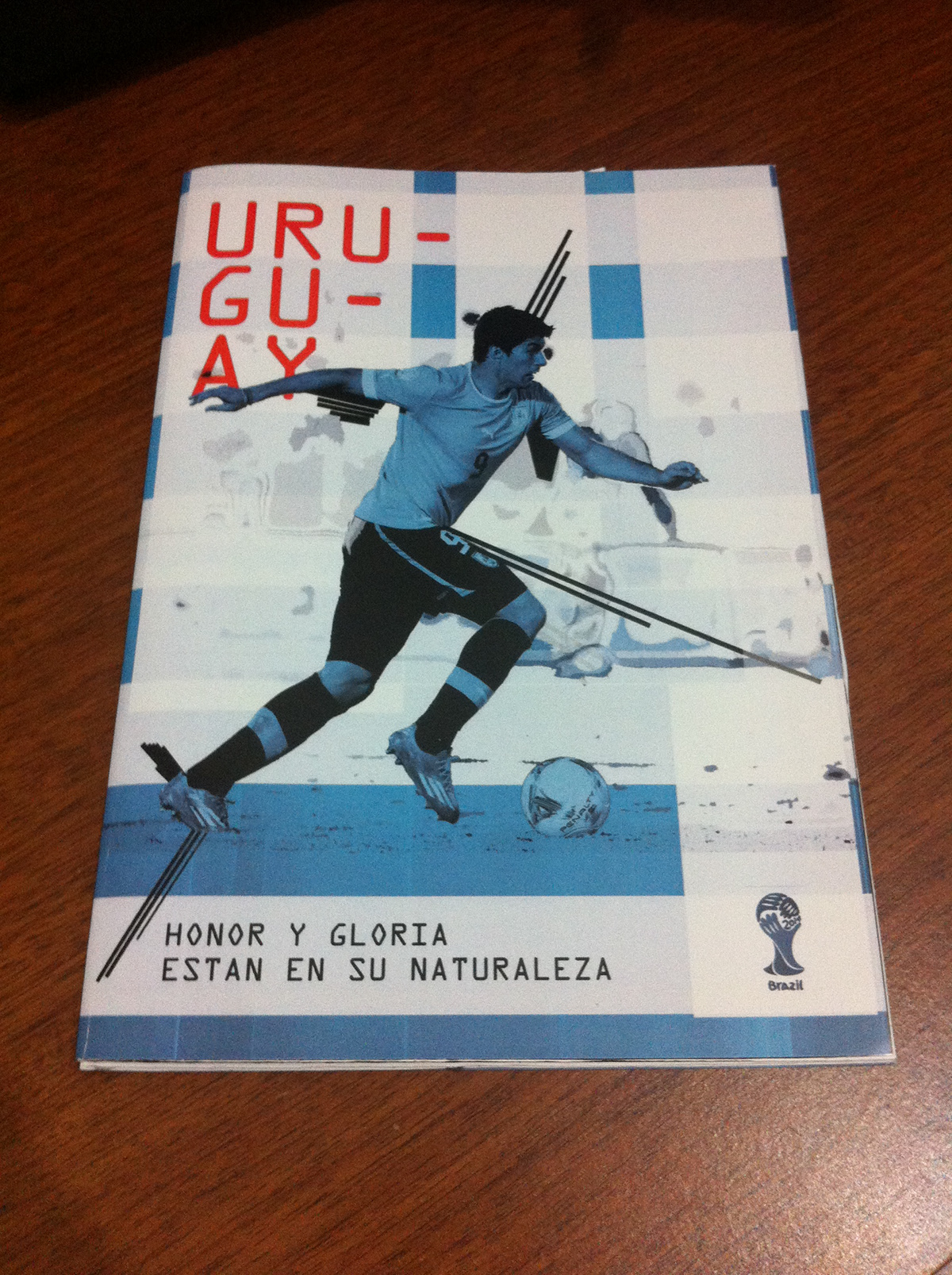 Diseño editorial diseño gráfico tipografia uruguay mundial Futbol Fixture